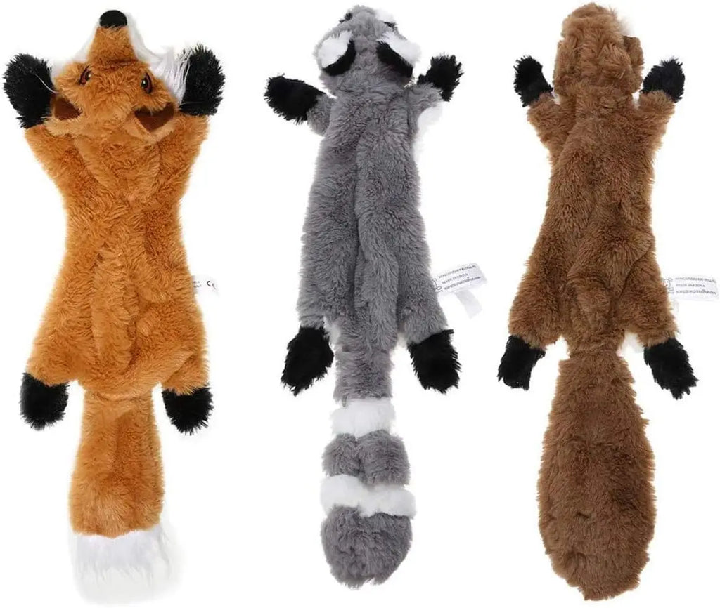 18 Inch Stuffing Free Squeaky Toy for Small,  Medium Dogs