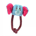 Cartoon Animals Chew Toy , Squeaky Dog Toys for Small Dogs , Bite Resistant Puppy Toy