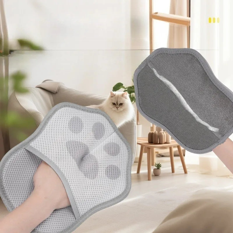 Pet Hair Remover Gloves, Cat Deshedding, Removing Dog Cat Hair From Sofa Carpet, Clothes