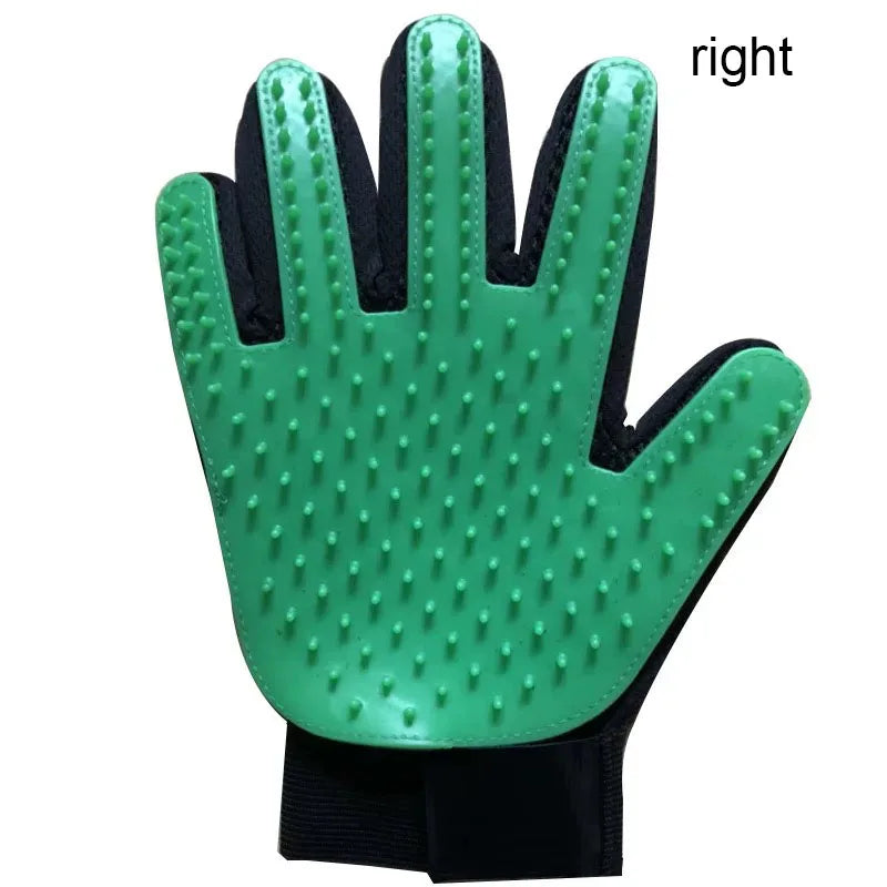 Pet Hair Glove, Dog and Cat Grooming, Deshedding Hair and Massage Brush
