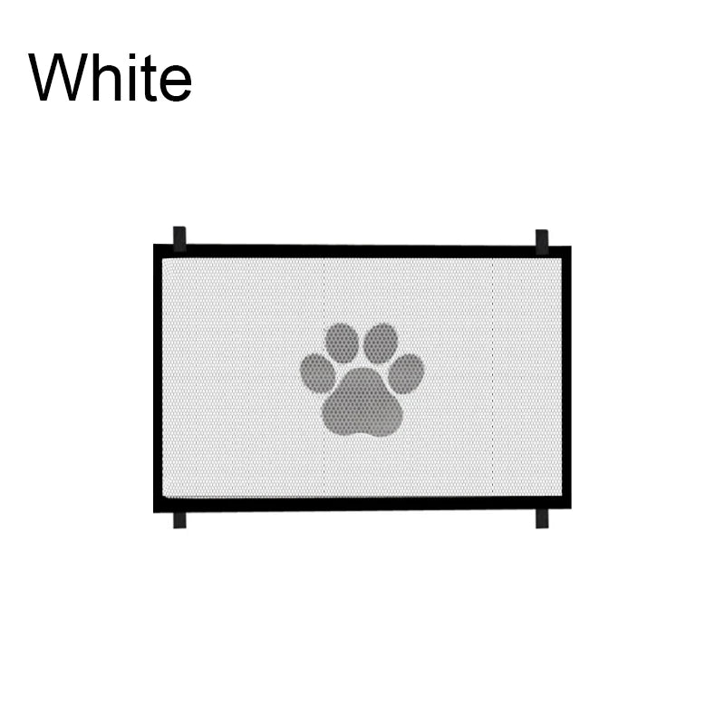 Pet Barrier,Portable Folding Breathable Mesh Cat and Dog Safety Fence  to Ensure Pet Safety
