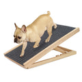 Dog Ramp,  Adjustable 27" Long for Dogs and Cats for Couch or Bed with Anti-Slip Paw Traction, Height 12”to16”, Folds Flat