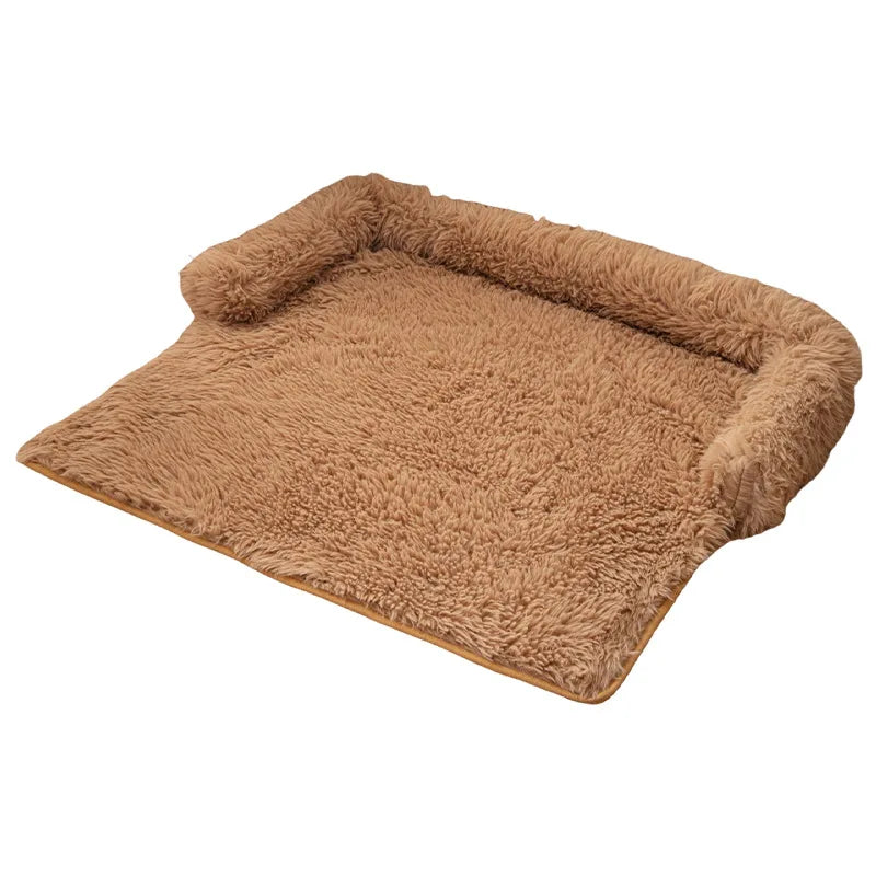 2025 New Style Sofa Pet Pad, Plush Dog Bed, Warm and Anti-slip Pet Sleeping Sofa Pad