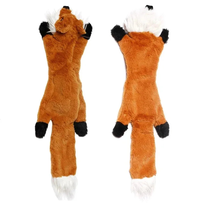 18 Inch Stuffing Free Squeaky Toy for Small,  Medium Dogs