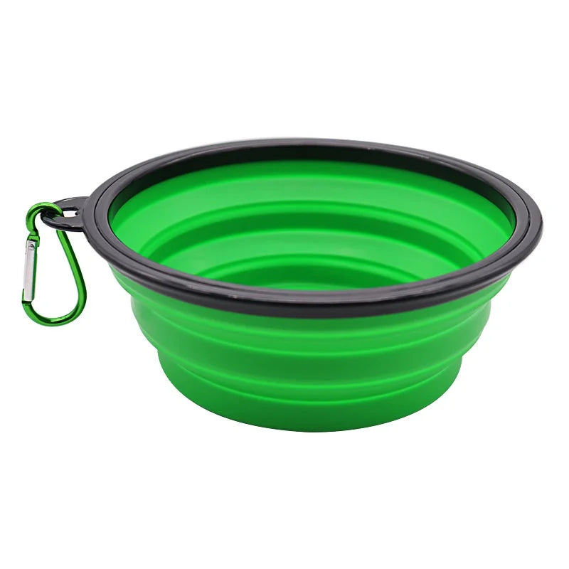 Durable Portable Food Bowl for Cats And Dogs ,Silicone ,Collapsible ,Travel Outdoor Water Food Bowl