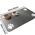 S、M、L , absorbent Pet Feeding Mat, Waterproof Placemat for Dog & Cat , Quick-Dry Rubber Backing