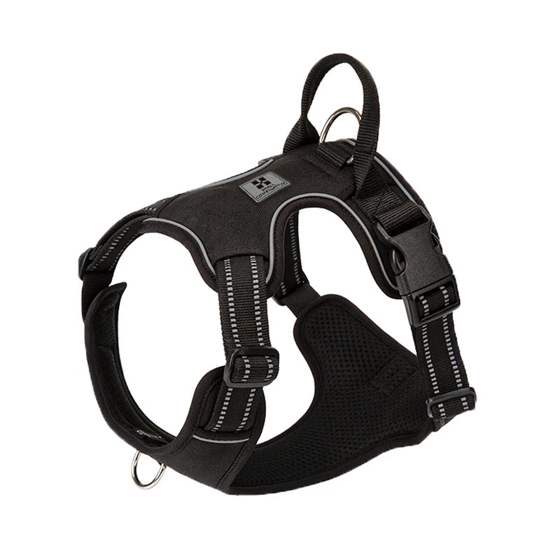 Dog Harness, No Pull Reflective Dog Chest Harness Adjustable for Small ,Medium and Large Dogs Outdoor Walking