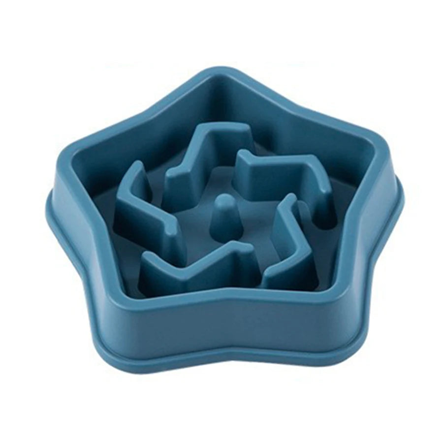 1pc Slow Food Bowl, Plastic Anti-Choking ,Slow Eating ,Cloud Shape, Prevent Vomiting And Protect Intestines