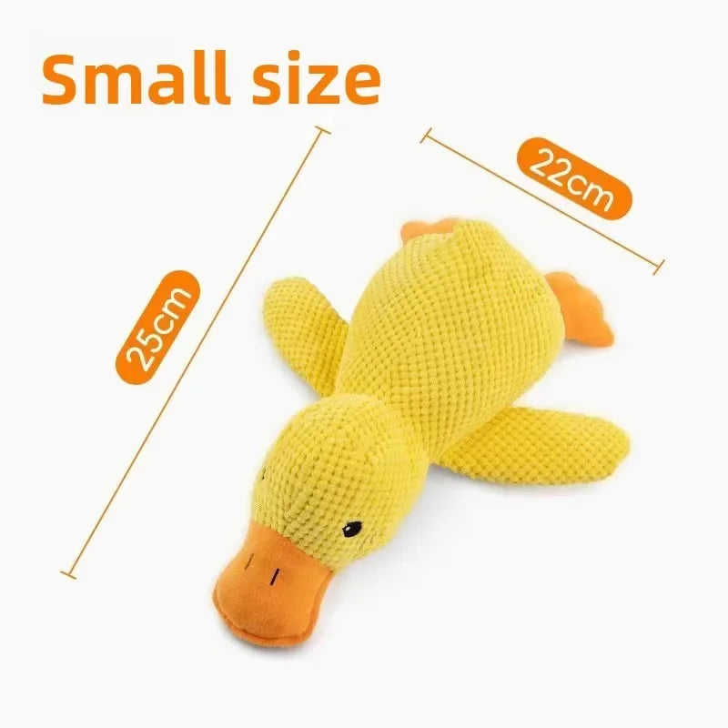 1/3PCS Things For Dogs Dogs Calming Duck Squeaky Plush Toy ,Luxury Sleep Aid Durable Puppy Companion