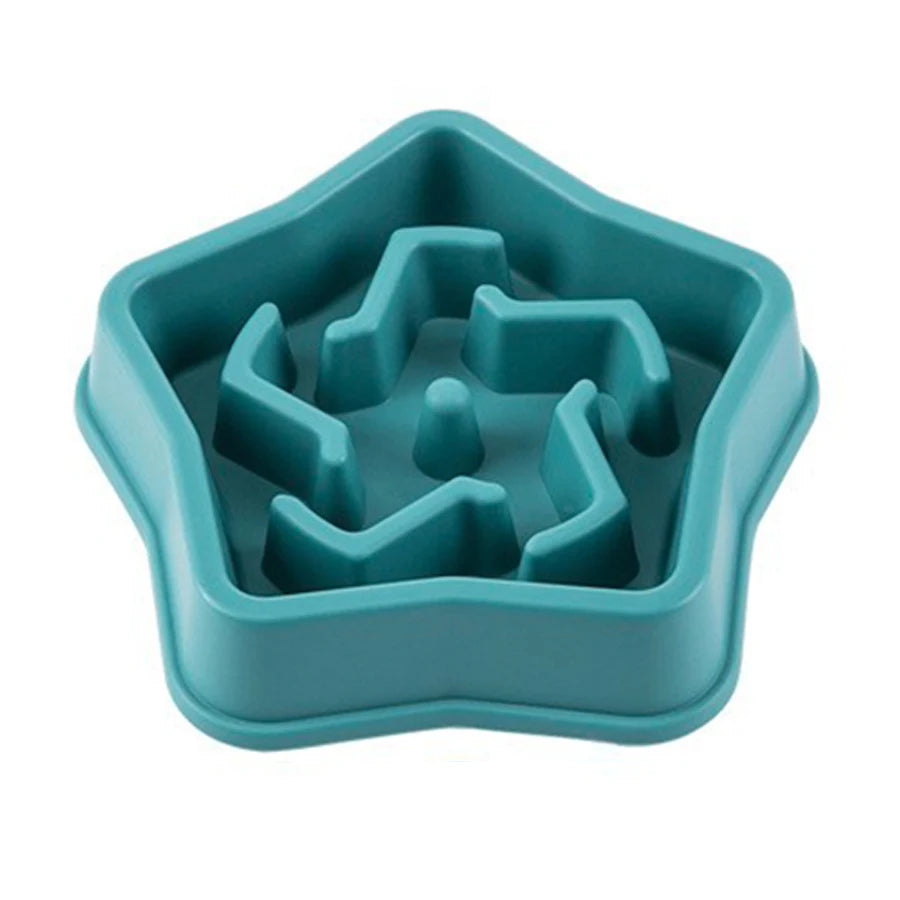 1pc Slow Food Bowl, Plastic Anti-Choking ,Slow Eating ,Cloud Shape, Prevent Vomiting And Protect Intestines