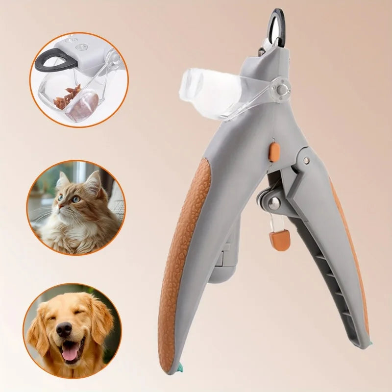 Cat and Dog nail clippers with LED light