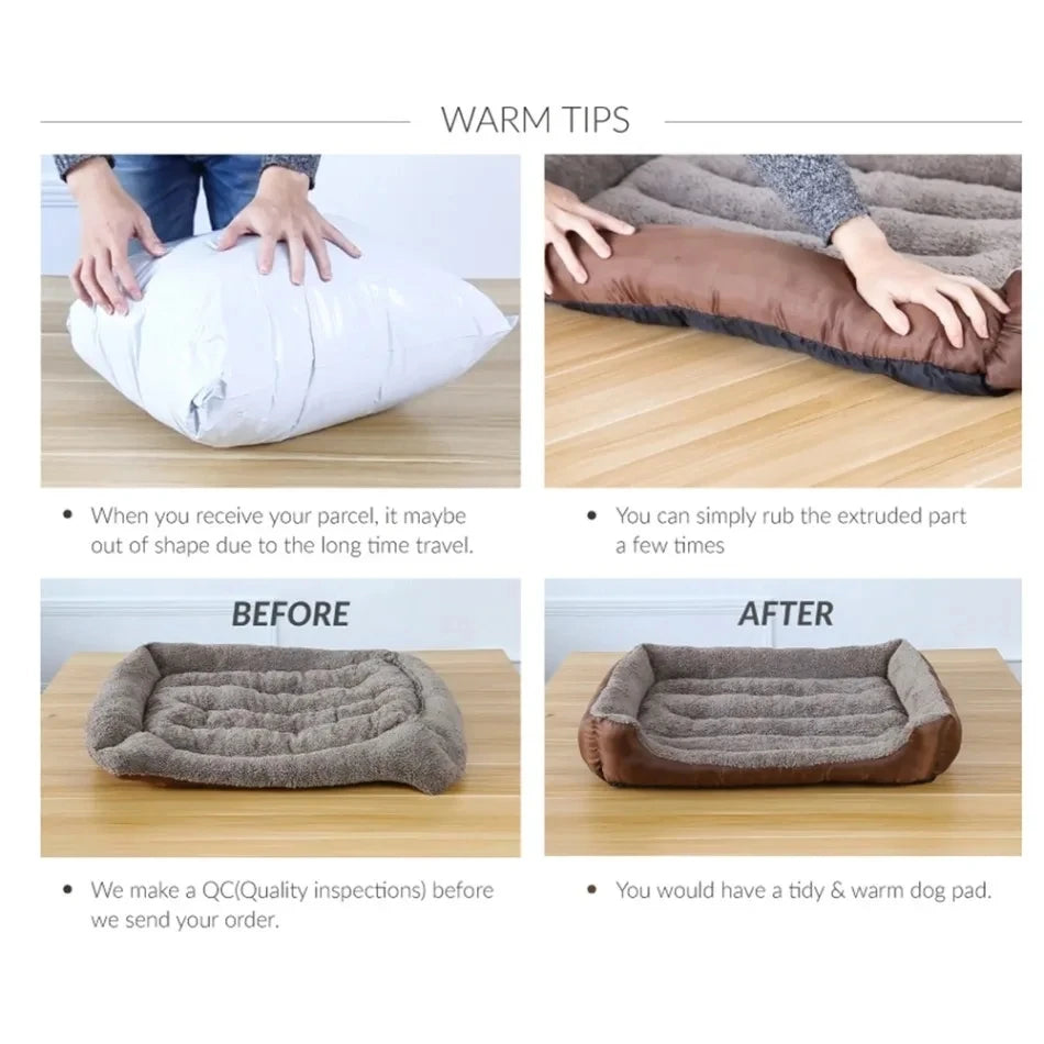 Soft Square Large Dog Sofa